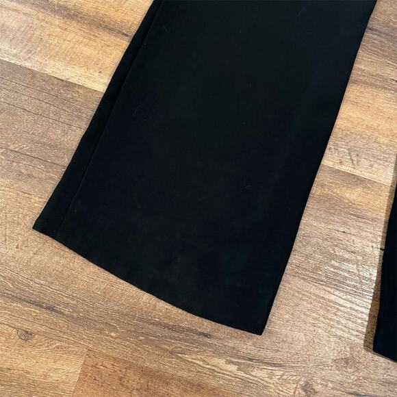 Chico’s Black Wide Leg Dress Pants Size 2.5 / 14 Minimalist Career Office READ - Picture 3 of 11